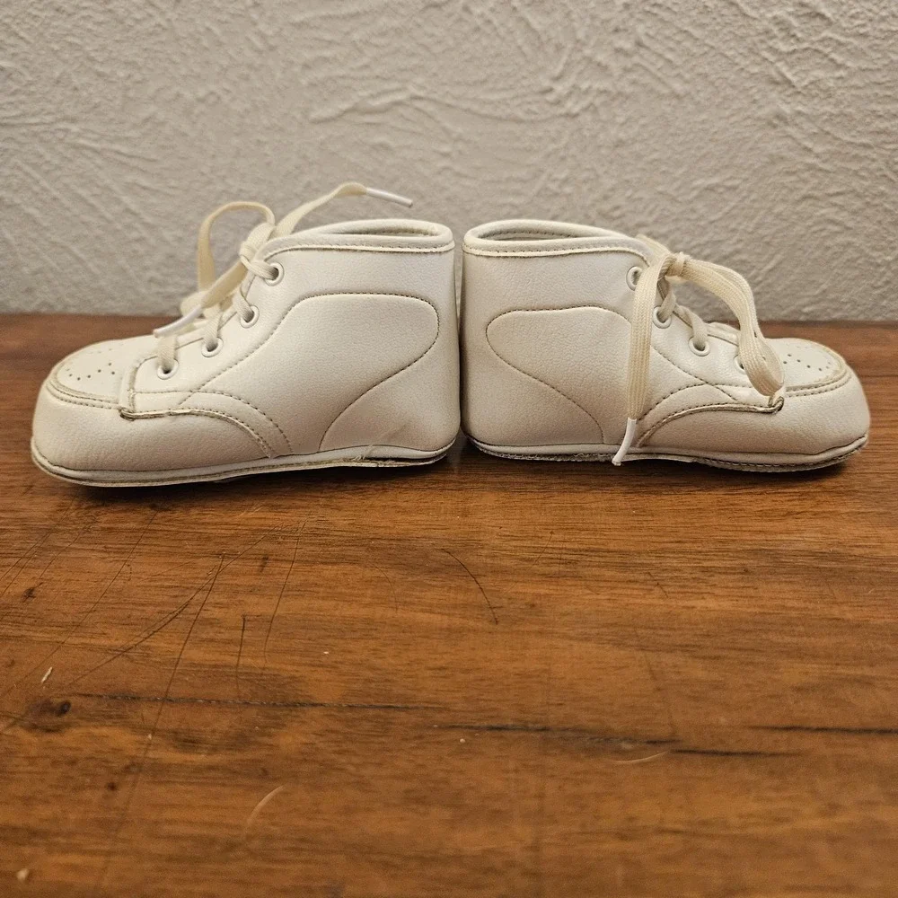 Vintage Doveen Wash & Wear Baby Deer Shoes Size 2 In‎ Original Box Early Walkers